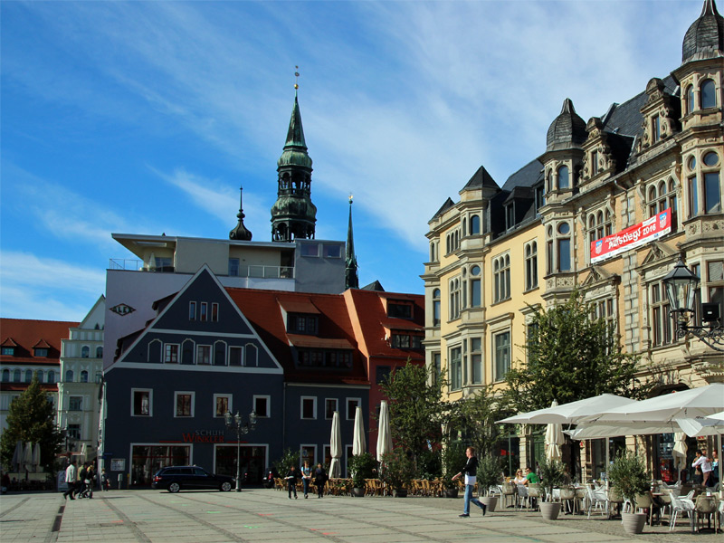 Zwickau im Erzgebirgsvorland 