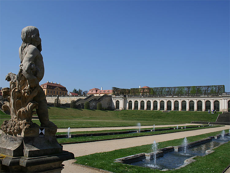 Barockgarten in Heidenau Großsedlitz