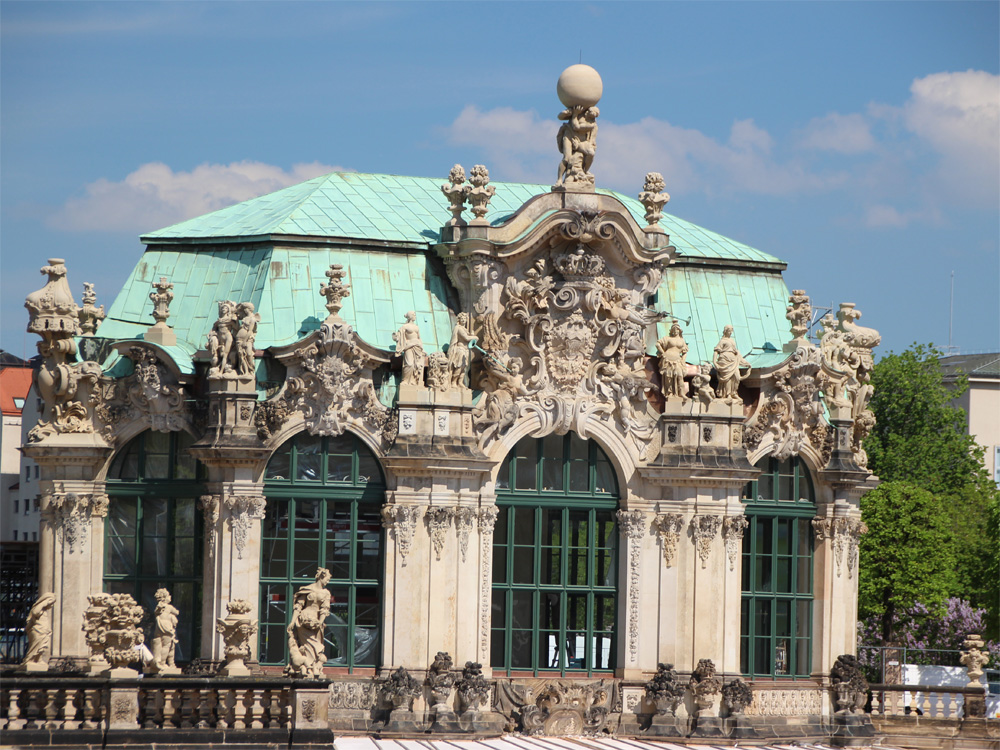 Werk von Permoser im Dresdner Zwinger