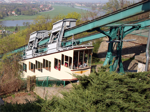 Schwebebahn in Dresden
