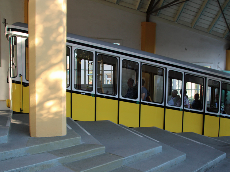 Standseilbahn in Dresden