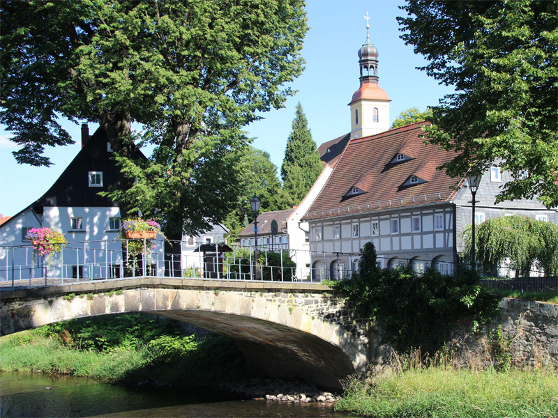 Gemeinde Großschöna im Zittauer Gebirge / Sachsen