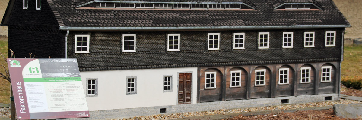 Miniaturpark Cunewalde mit Umgebindehaus