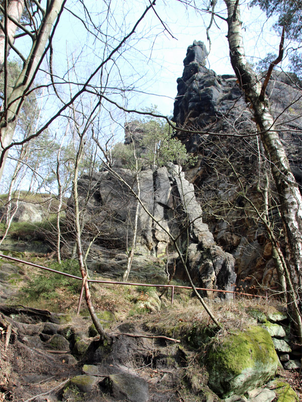Nonnenfelsen in Jonsdorf