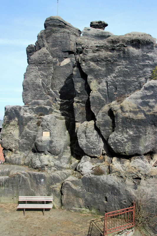 Sitzecke an den Nonnenfelsen