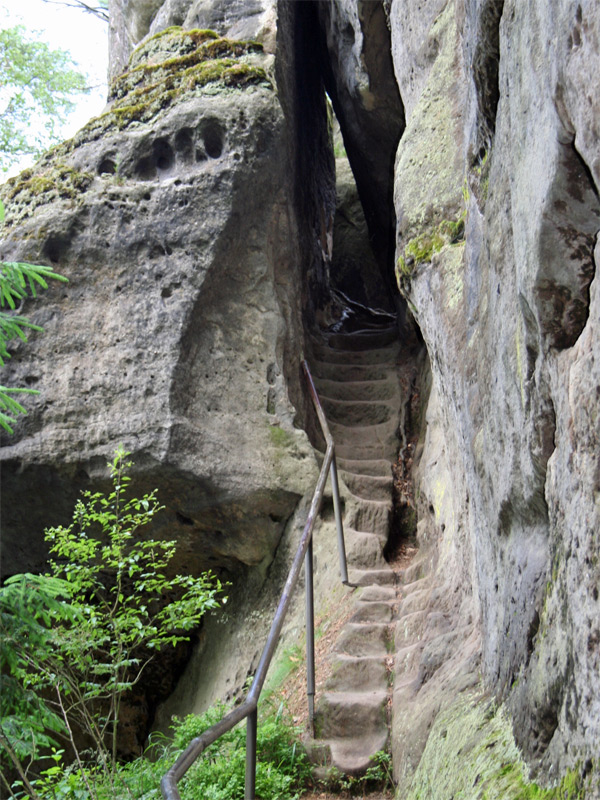 Aufstieg zum Arnstein