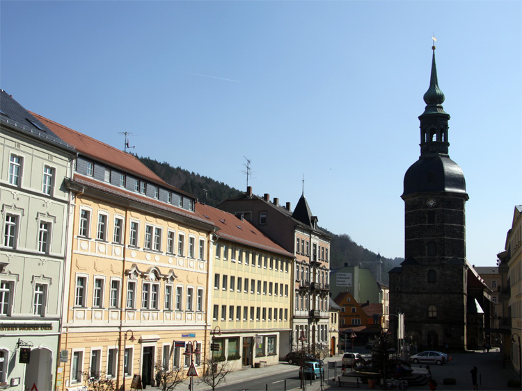 Bad Schandau in der Sächsischen Schweiz