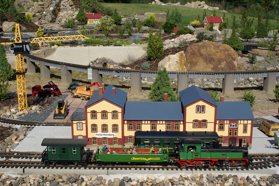 Eisenbahnwelten im Kurort Rathen