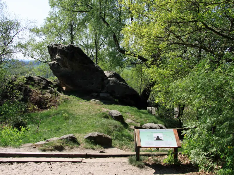 Caspar-David-Friedrich-Weg in der Sächsischen Schweiz