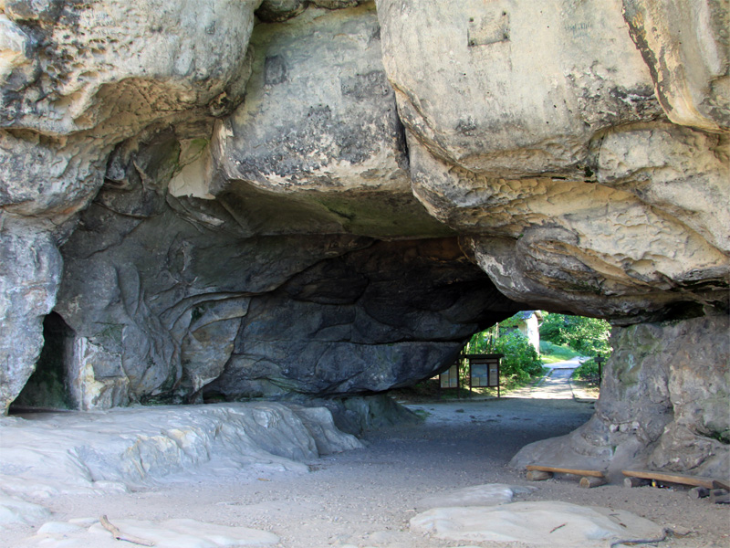 Burganlage Wildenstein im Kirnitzschtal in der Sächsischen Schweiz