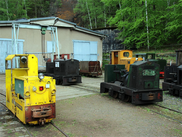 Feldbahnmuseum Herrenleite in Lohmen