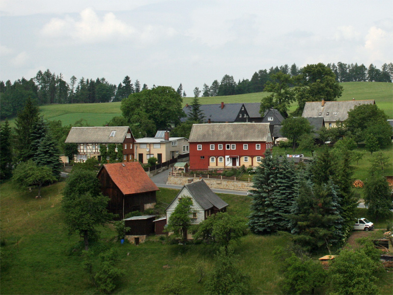 Hinterhemsdorf in der Hinteren Sächsischen Schweiz