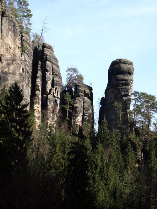 Felsgruppe Polenztalwächter