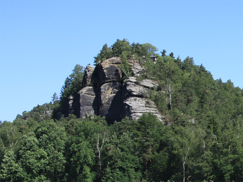 Tafelberg Rauenstein in der Sächsischen Schweiz