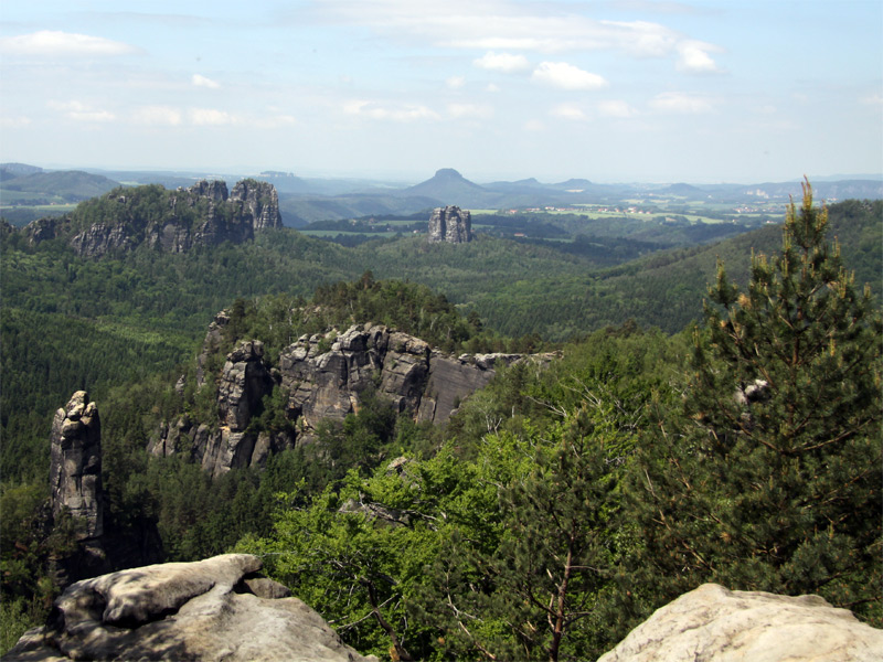 Schrammsteingebiet