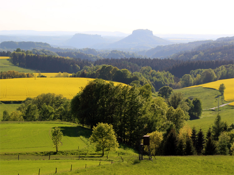 ehemalige Gemeinde Kirnitzschtal - heute Ortsteile von Sebnitz