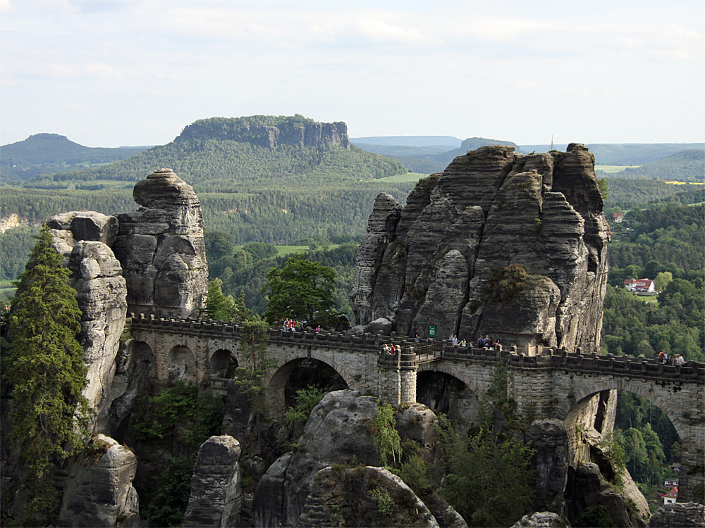 Bastei in der Sächsischen Schweiz