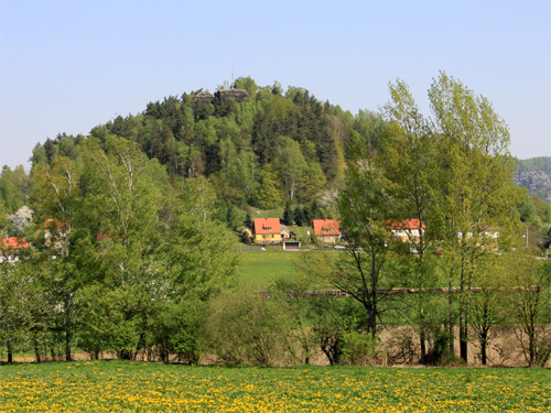 Tafelberg Zirkelstein in der Sächsischen Schweiz