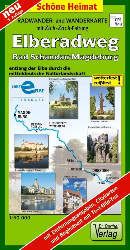 Elberadweg von Bad Schandau nach Tangermünde 