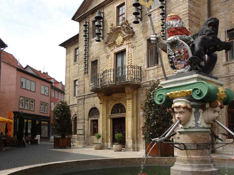 Bad Langensalza in der Welterberegion Wartburg Hainich / Thüringen
