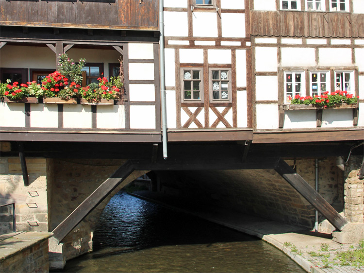 Krämerbrücke in Erfurt / Thüringen