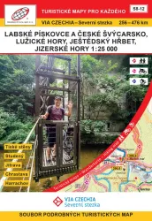 Wanderkartenset Elbsandsteingebirge-Isergebirge S 8-12