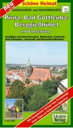Wanderkarte Pirna, Bad Gottleuba-Berggießhübel vom Barthel Verlag