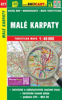 Wanderkarte Malé Karpaty / Kleine Karpaten 