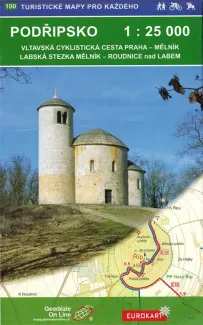 Wanderkarte mit  Roudnice nad Labem
