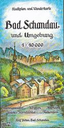 Wanderkarte Bad Schandau in der Sächsischen Schweiz vom Böhm Verlag