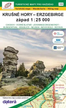 Wanderkarte Westerzgebirge / Krušné hory - západ / Nr. 74