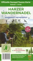 Wanderkarte Harzer Wandernadel vom Schmidt-Buch-Verlag