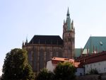 Blick zum Erfurter Dom