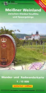 Wanderkarte Meißen und Umgebung
