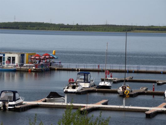 Bärwalder See in der Oberlausitz