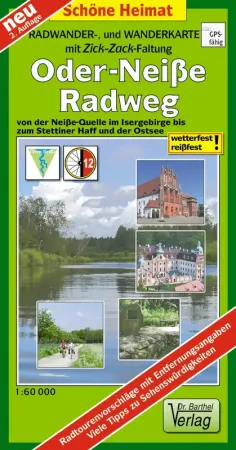 Oder-Neiße-Radweg vom Verlag Barthel