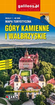 Wanderkarte Steinberge-Waldenburger Berge in den Mittelsudeten / Polen