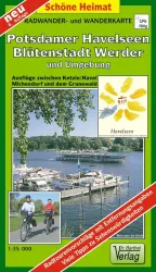 Wanderkarte Potsdamer Havelseen, Blütenstadt Werder vom Verlag Barthel
