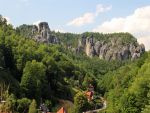 Kurort Rathen am Malerweg in der Sächsischen Schweiz