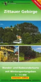 Wanderkarte Zittauer Gebirge / Oberlausitz 