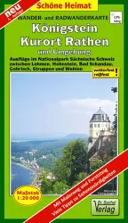 Wanderkarte Sebnitz und Umgebung