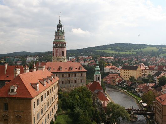 Český Krumlov (Krumau) im Böhmerwald
