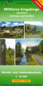 Wanderkarte Marienberg, Olbernhau / Erzgebirge