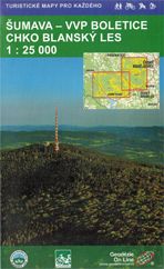 Wanderkarte LSG Blansker Wald