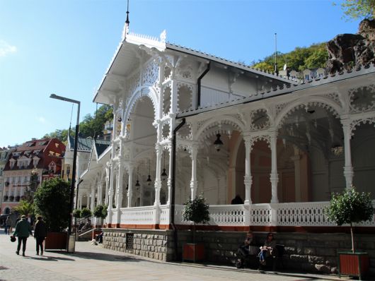 Karlovy Vary (Karlsbad) im Westböhmischen Bäderdreieck
