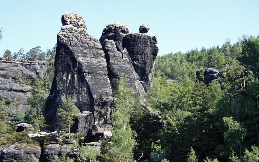 Blick in den Kessel am Großen Dom