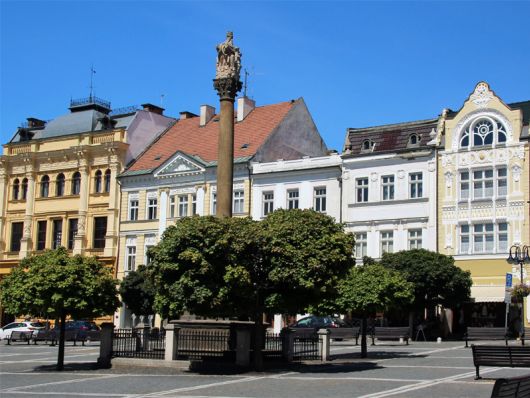 Česká Lípa (Leipa) in der Böhmischen Lausitz