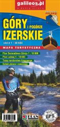 Wanderkarte Isergebirge-Vorgebirge in Niederschlesien