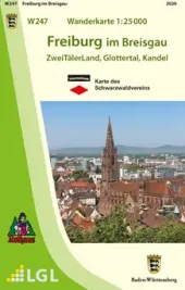 Wanderkarte Freiburg im Breisgau