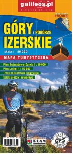Wanderkarte Isergebirge und Iservorgebirge 